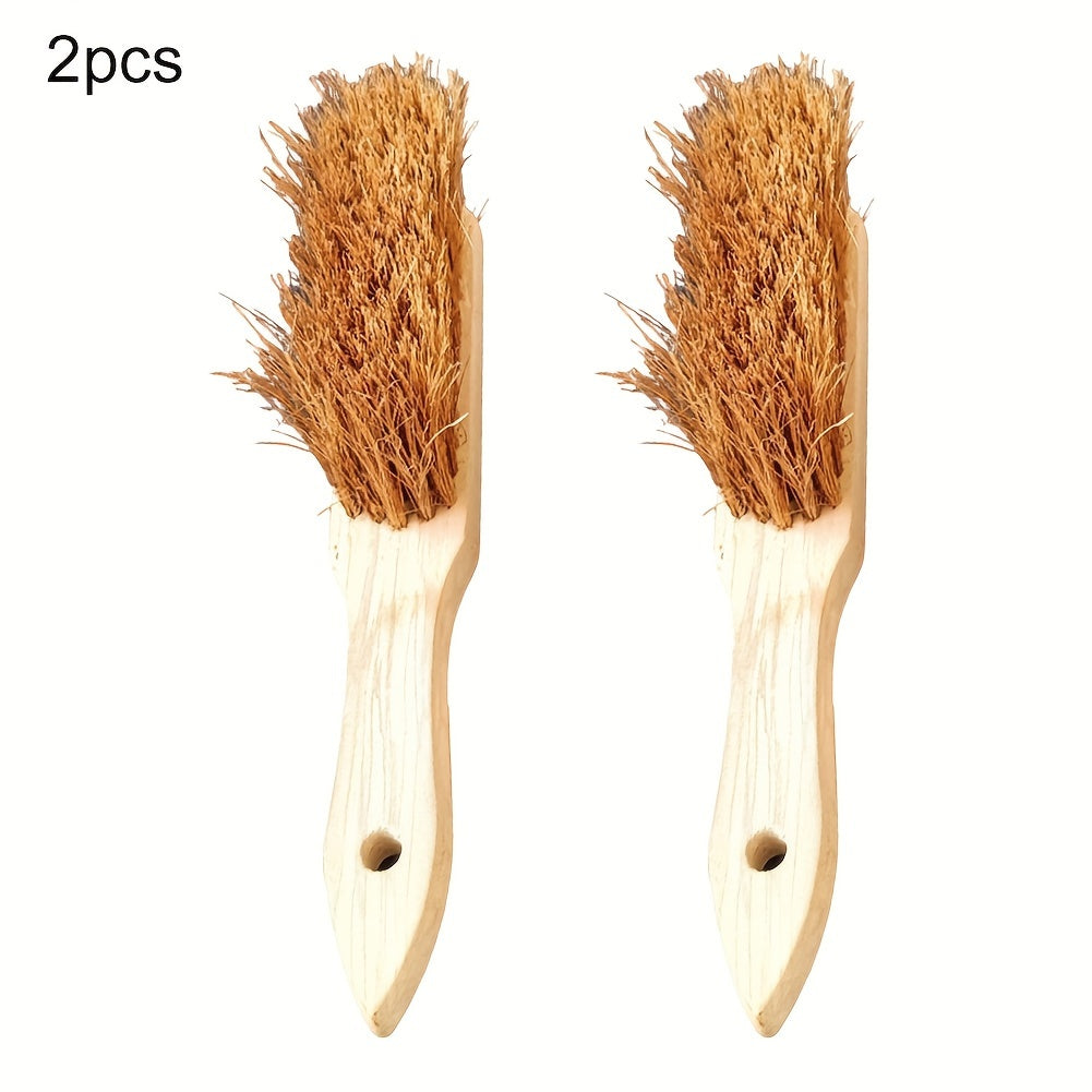 Bristle Fireplace Brush Coconut Palm Cleaning Tool for Fireplaces