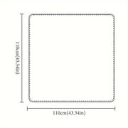 Kids Waterproof Play Mat with Anti-Slip Design, Easy to Clean, Travel-Friendly, Educational Floor Mat