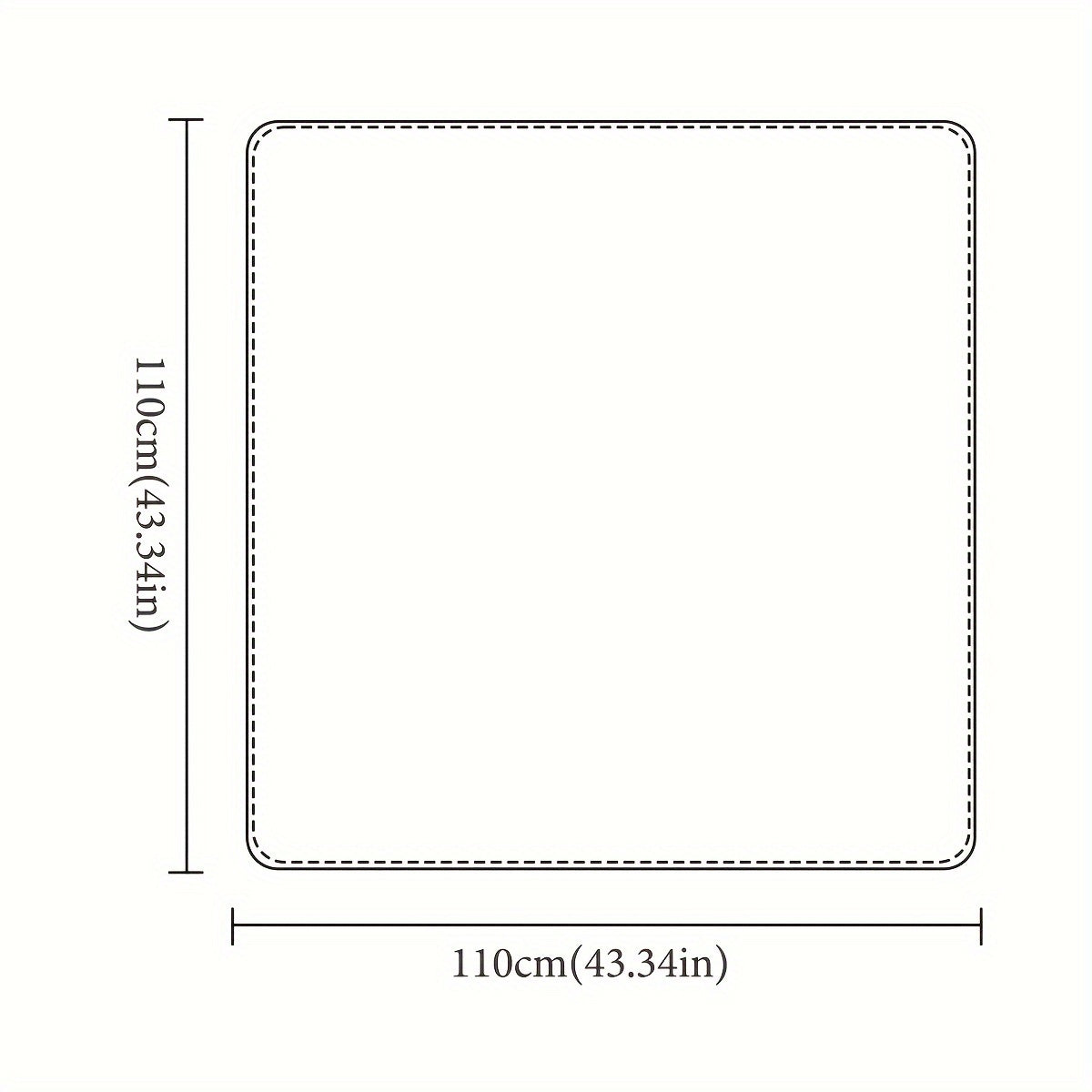 Kids Waterproof Play Mat with Anti-Slip Design, Easy to Clean, Travel-Friendly, Educational Floor Mat