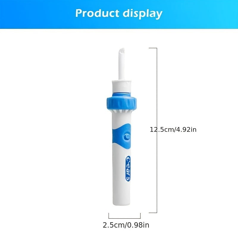 Electric Ear Cleaning Device Battery Powered Suction Tool for Ear Wax Removal
