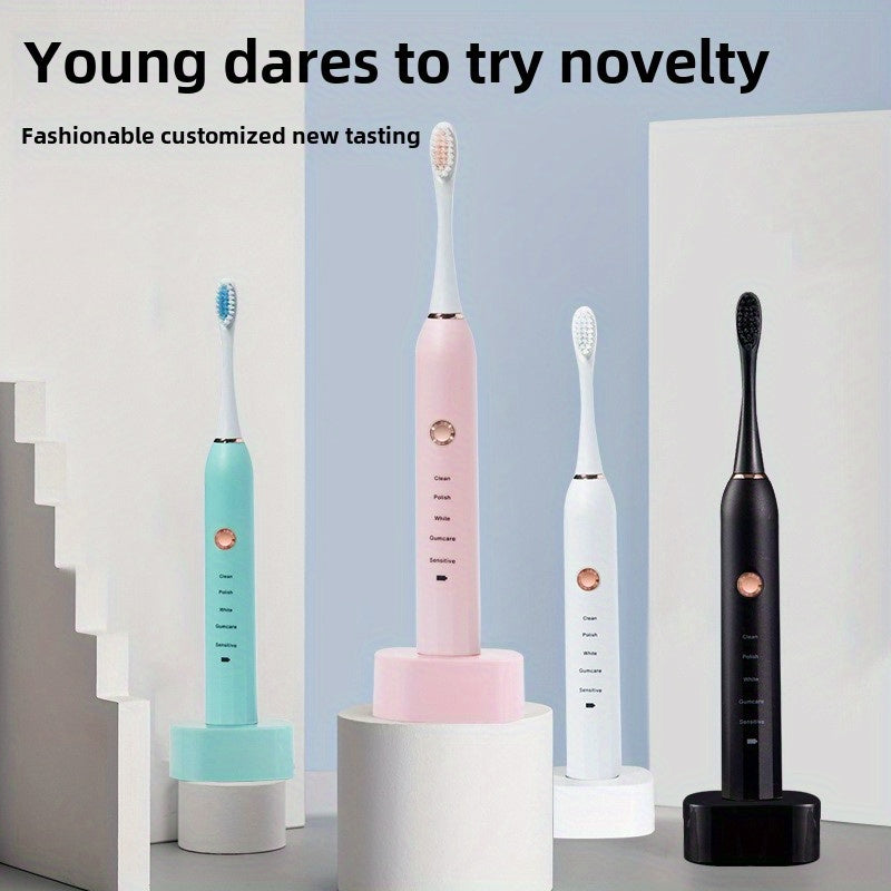 Электрическая зубная щетка для пар, выпускной подарок, батарея не входит