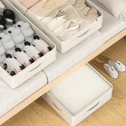 Большой вместительный органайзер для хранения под кроватью для одежды и одеял, складной, экономит место