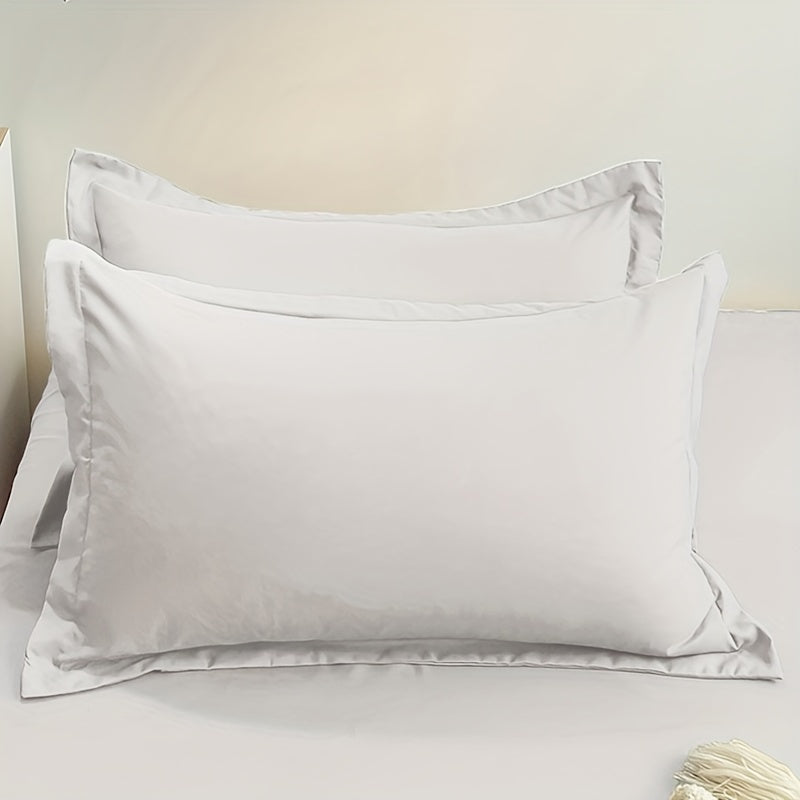 Solid Color Pillowcase without Core Envelope Sealing for Bedroom Bedding