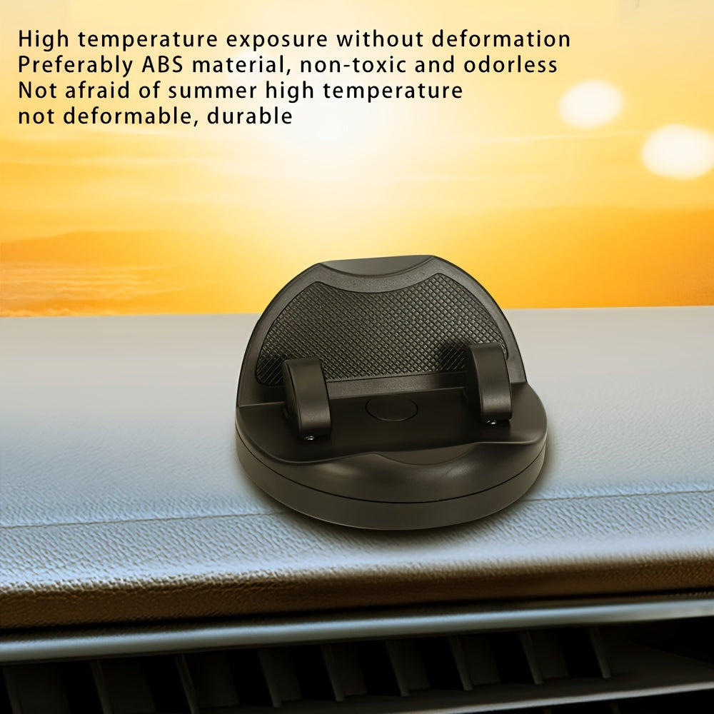Soporte universal para coche con ABS, rotación de 360° y operación con una sola mano