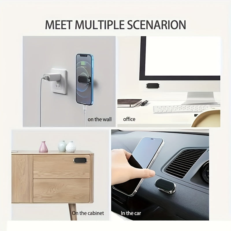 Magnitli avtomobil telefon uchun o'rnatish, alyuminiy qotishma, buriladigan, suv o'tkazmaydigan panel tutqichi