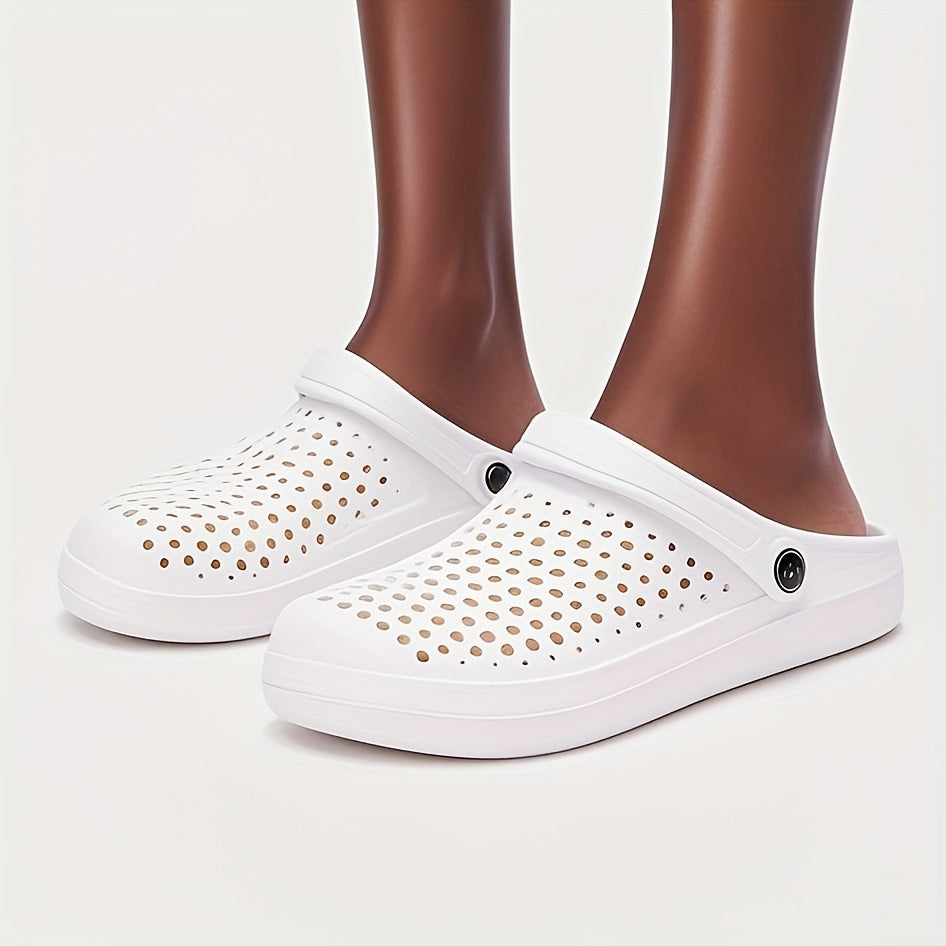 Women's EVA Slip-On Sandals Lightweight Non-Slip Cushioned Beach Shoes