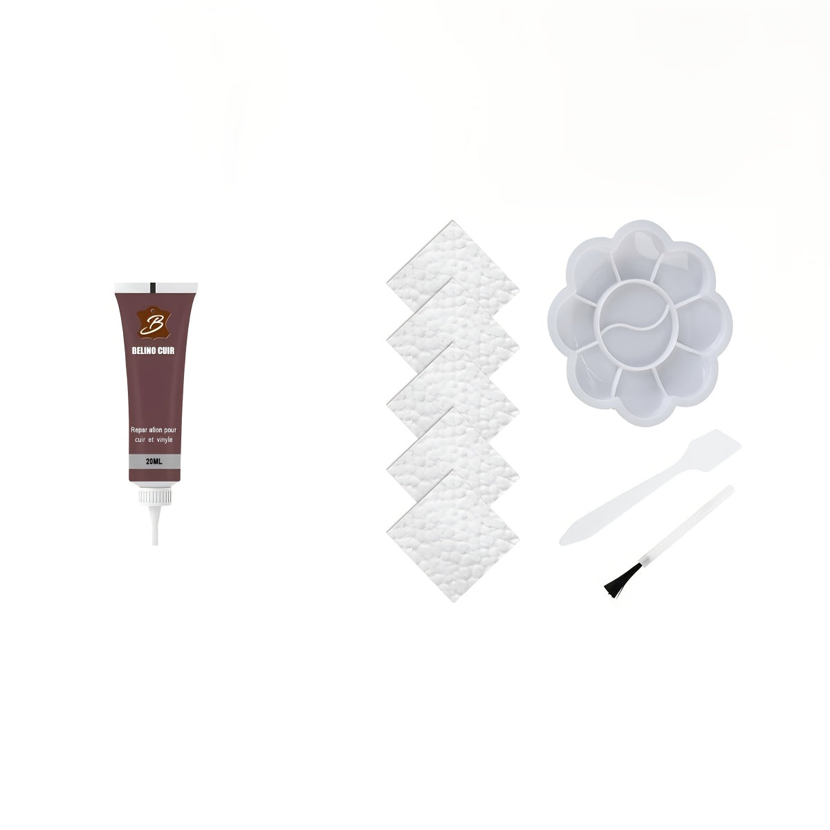 Leather Vinyl Repair Paste for Scratches and Cracks Furniture Color Touch Up