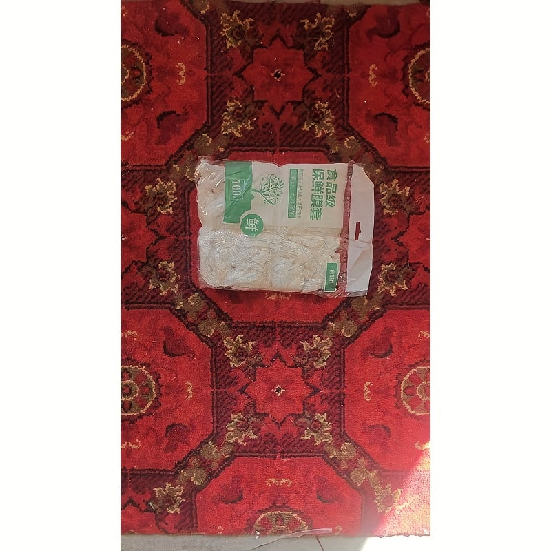 100pcs Reusable Transparent Elastic Food Storage Covers Plastic Bowl Lids