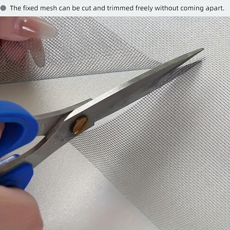 DIY Mosquito Screen Net for Windows and Doors Insect Barrier Pet Escape Prevention