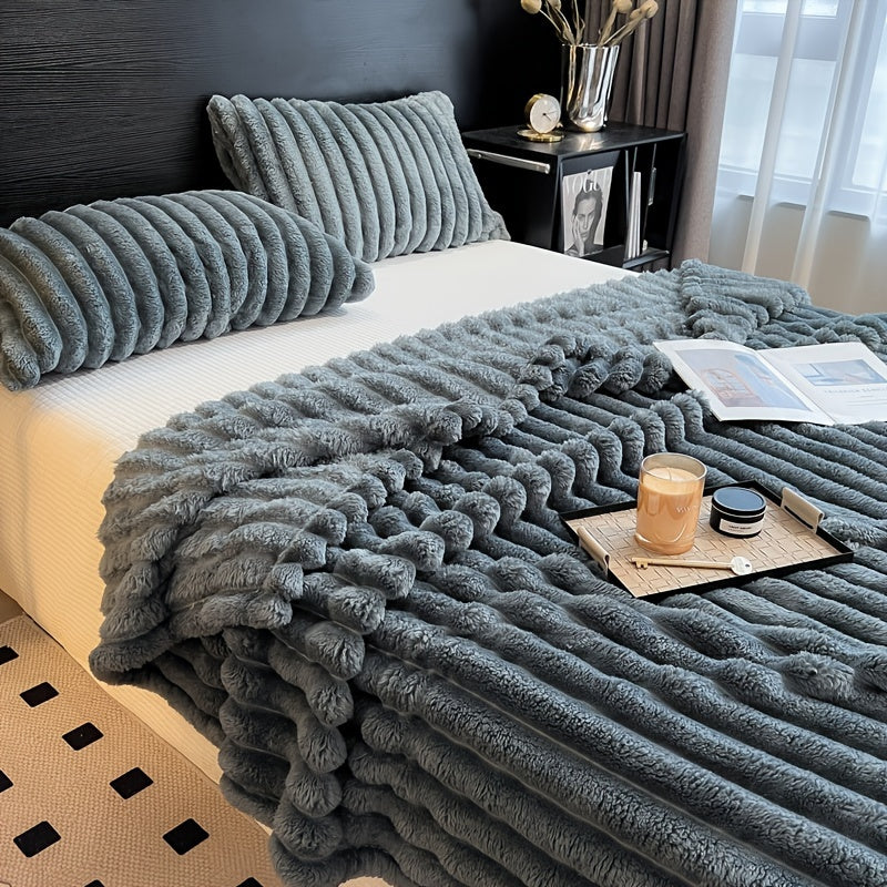 Uy yoki ofis uchun qulay flanel yostiqchasi, barcha mavsumlar uchun, dog'ga chidamli