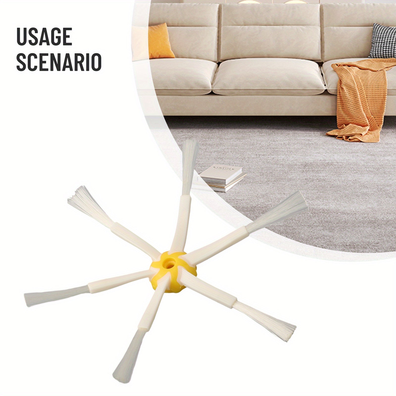 Robot Vacuum Cleaner Side Brush for Series 500 600 700 Models Plastic Replacement Accessory