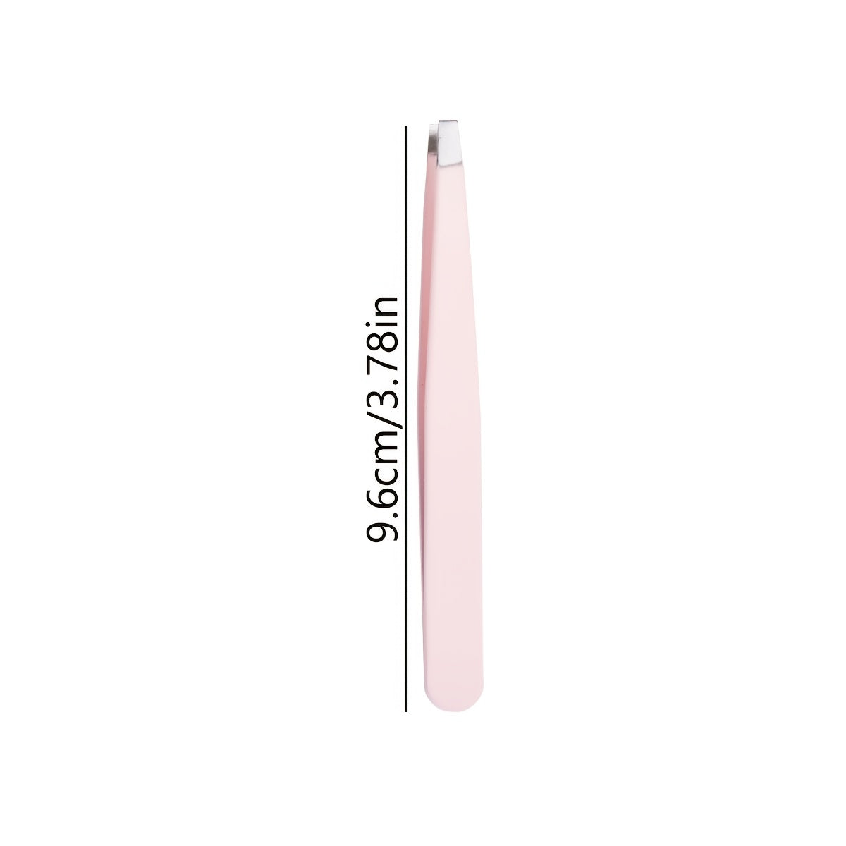 Розовые пинцеты из нержавеющей стали для наращивания ресниц и facial hair