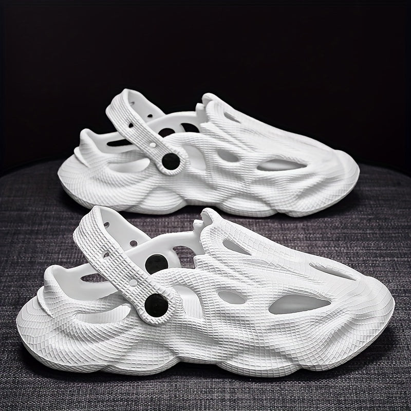 Women's Breathable EVA Slide Sandals Closed-Toe Summer Shoes