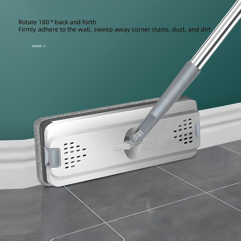 Qoʻlsiz Wringer va 4-qismli tekis mop bilan karnay uchun qopqoq