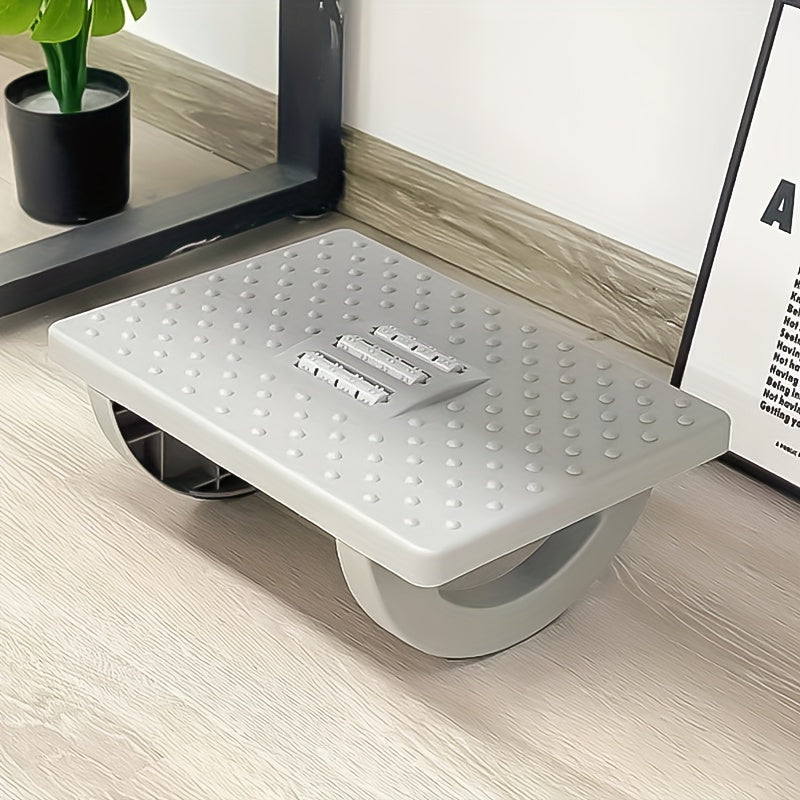 Пластиковая офисная табуретка для ног для стола, снятие усталости, массаж, подставка для ног под столом