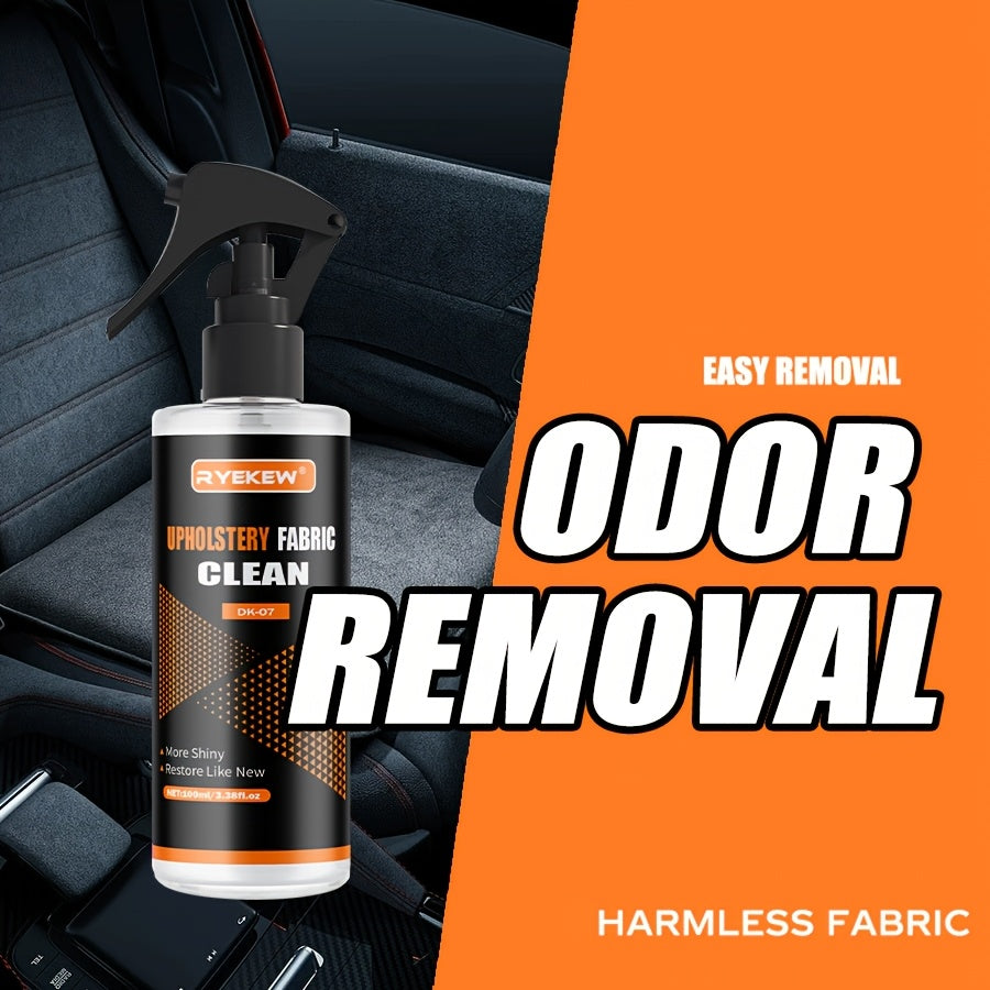 Multifunctional Car Interior Cleaning Kit with Sponge and Decontamination Spray