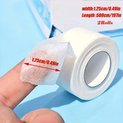 Полуролик ультратонкой клейкой ленты дышащая, гипоаллергенная, из нетканого материала