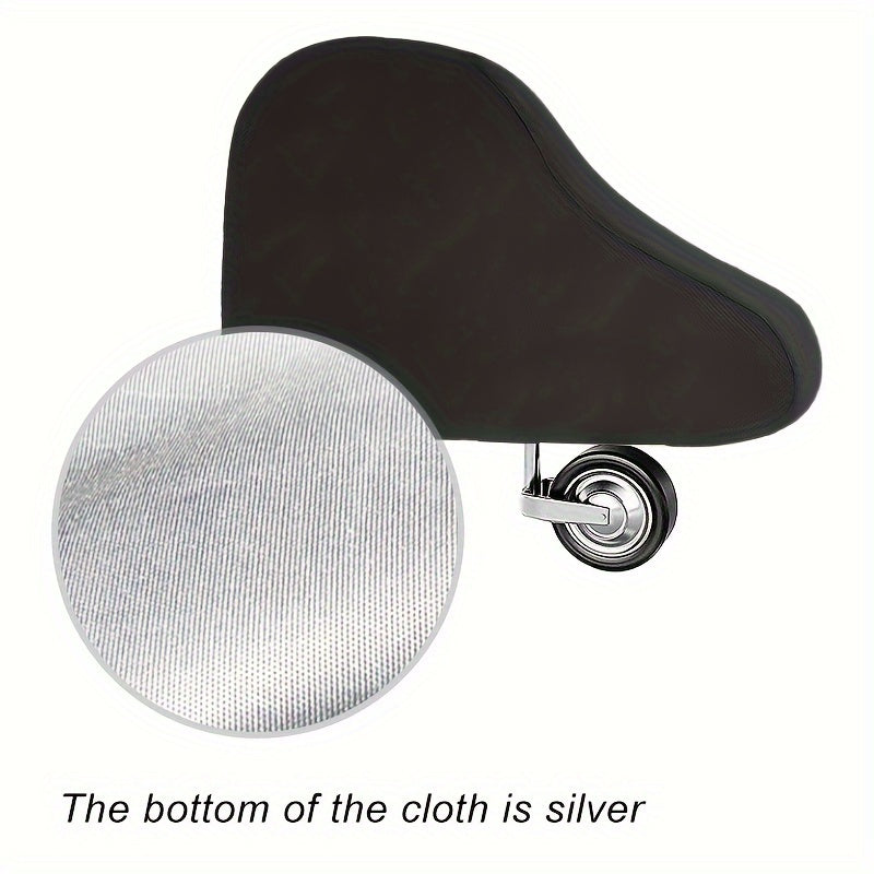 Polyester RV karavotining tutqichini yopish, suv o'tkazmaydigan, UV, yomg'irga chidamli, qora