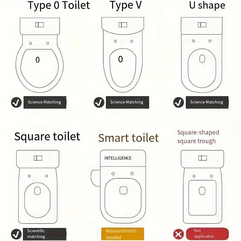 Kids' Foldable Toilet Seat with Step Stool for Potty Training