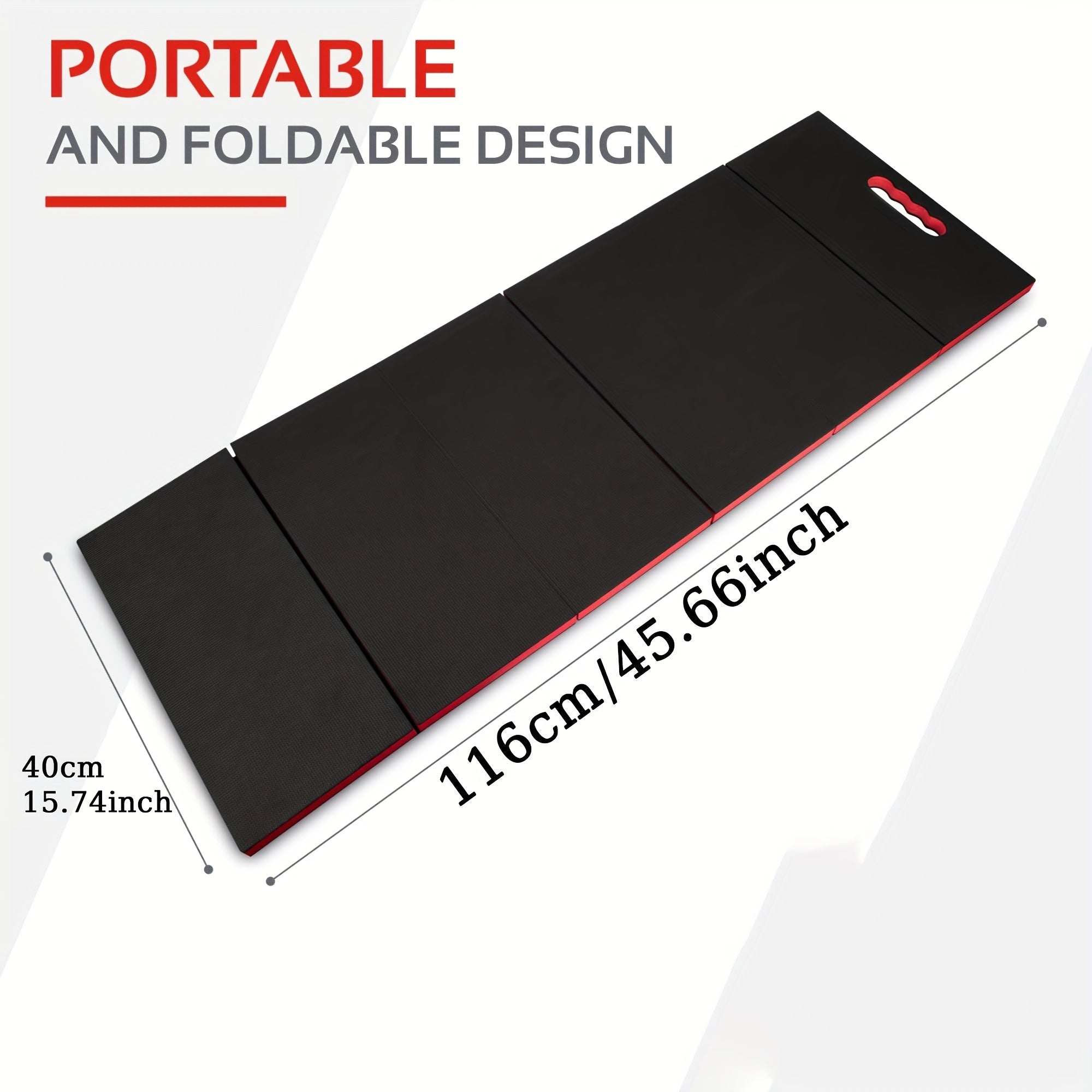 Складная наколенник из EVA, водонепроницаемый рабочий коврик для гаража, садоводства и DIY