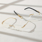 Men's Square Fashion Sunglasses 2 Sets Unisex Eyewear with UV Protection