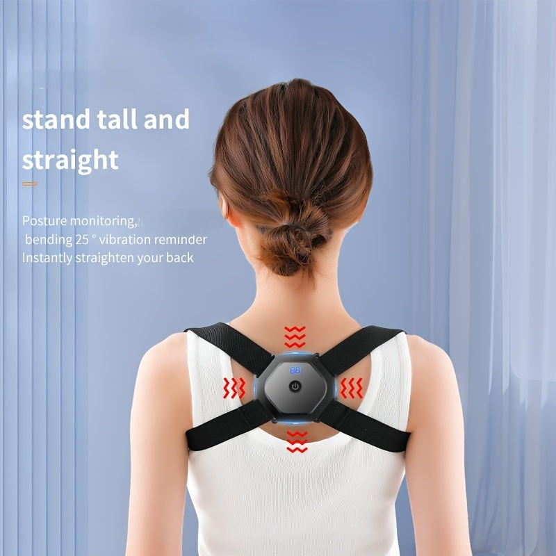 LCD displeyli vibratsiya eslatma qurilmasi erkaklar va ayollar uchun yaxshi holatni rag'batlantiradi, orqada nozik tarzda kiyiladi.