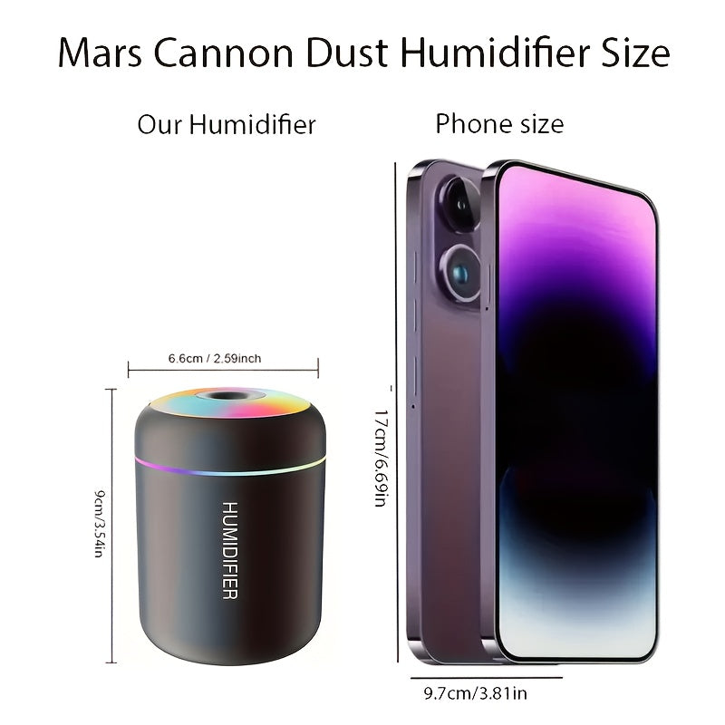 Difusor de aromaterapia, humidificador, niebla fría, luz nocturna para cuidado de habitaciones y plantas