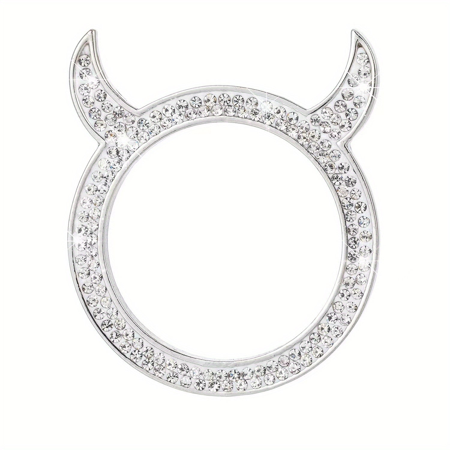 Кольцо для украшения интерьера автомобиля, запуск одной кнопкой, маленький демон, гудок, автостикер, подарок