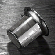 304 zanglamaydigan po'latdan yasalgan choy uchun choy damlamasi uchun tarmoq filtri, bardoshli va oson ishlatiladigan