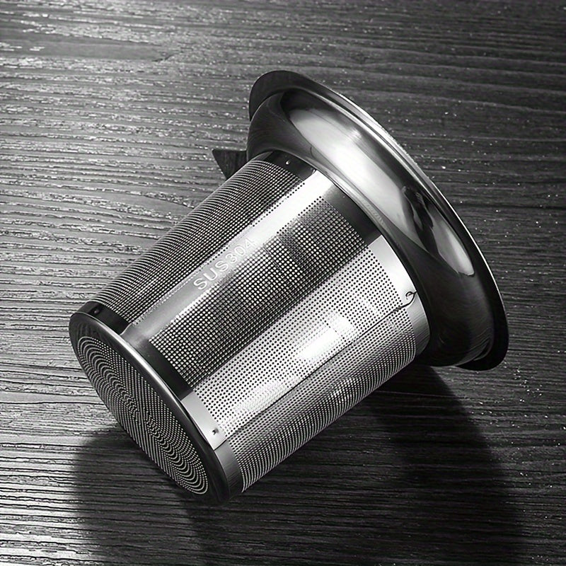 Filtro de malla para infusor de té de acero inoxidable 304, duradero y fácil de usar
