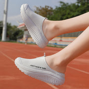Ayollar uchun nafas oladigan tarmoqli slip-on kundalik sport poyabzali, yengil va qulay