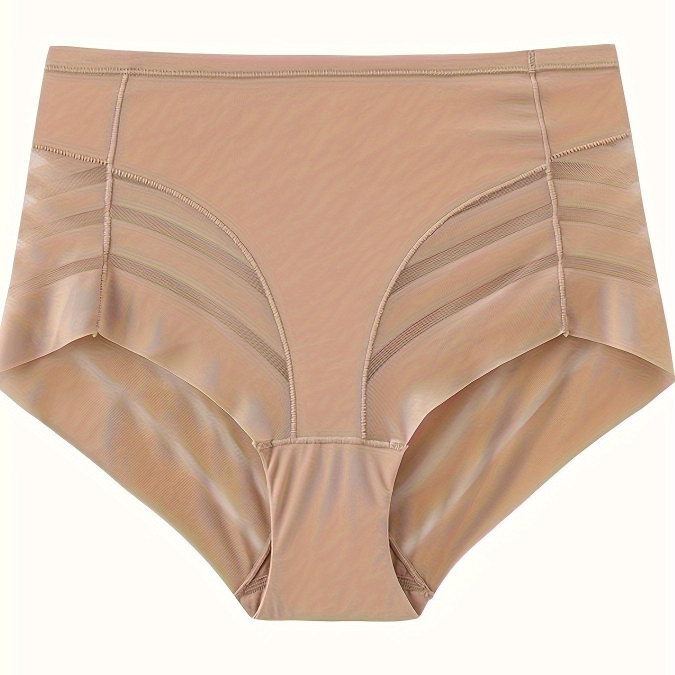 Women's Seamless Tummy Control Panties with Cinched Waist and Butt Lift for Postpartum Shaping