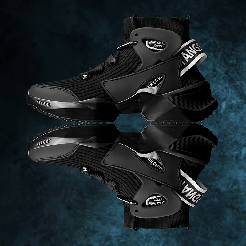 Women's Plus Velvet Sports Boots Mid Top Casual All-Season Microfiber EVA Shoes