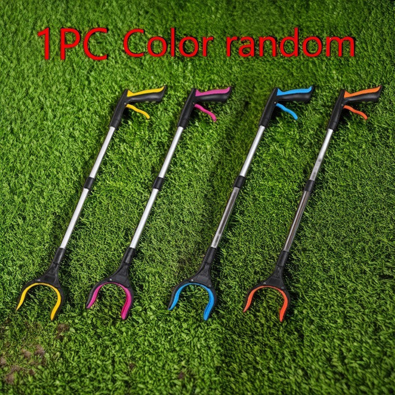 Family-Friendly Garbage Clamp with Long Handle, Child-Safe Aluminum Alloy