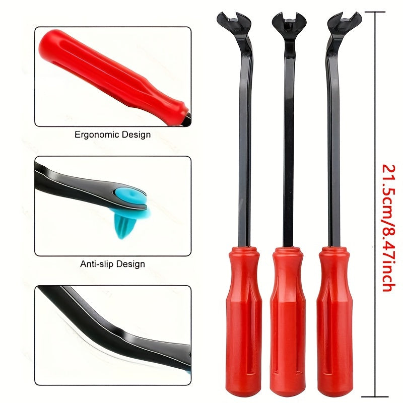 190pcs Auto Plastic Bumper Clips Fixing Nail Kit Car Body Rivets Fasteners