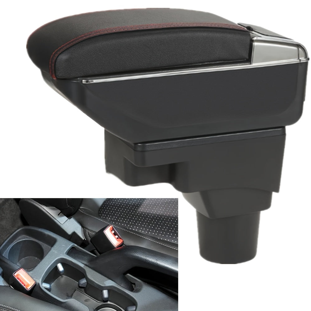 Car Interior Console Armrest Center Storage For Sedan No-Drill Easy Install