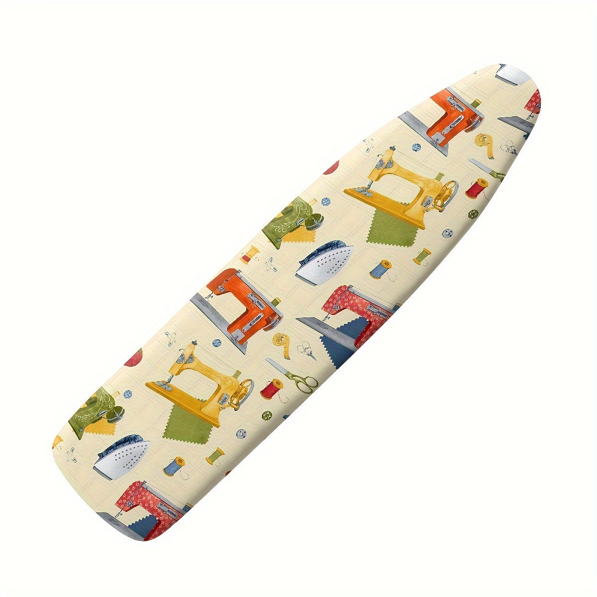 Ironing Board Dust Cover with Elastic Edge and Drawstring Scorch Resistant