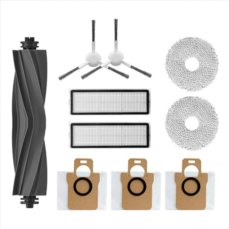 Kit de accesorios para aspiradora de 10 piezas para L10S Pro Ultra W10S Plus, reemplazo de succión para piso