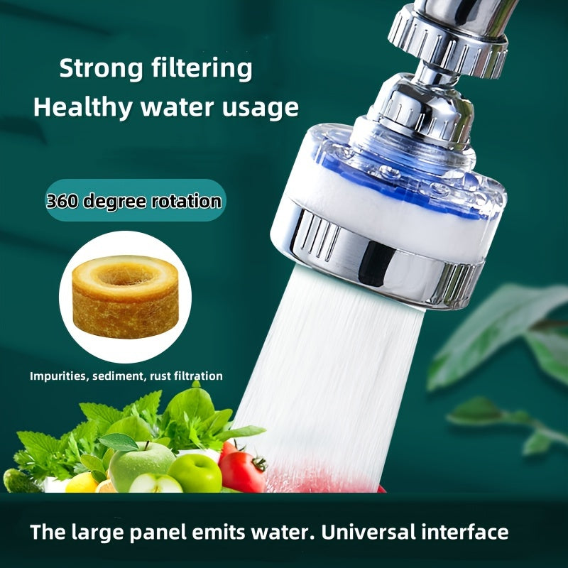 Faucet Extender with Splash Guard and Water Purifier for Kitchen and Dining