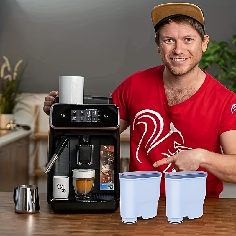 2 шт. фильтров для кофемашины, совместимых с AquaClean CA6903, фильтрация воды