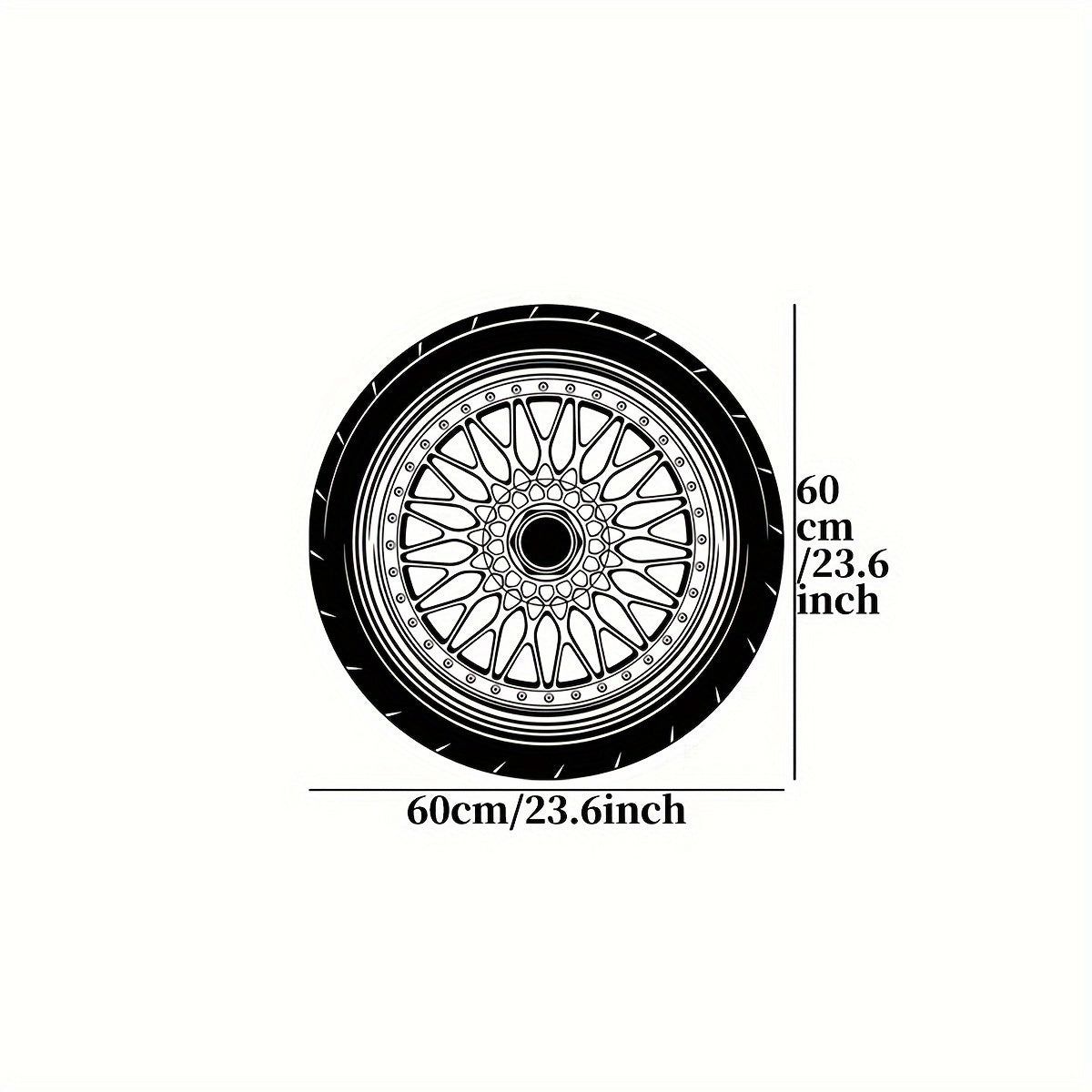 Прибрежный круглый коврик для ремонта 6 мм кристальный бархат противоскользящий с золотой каймой