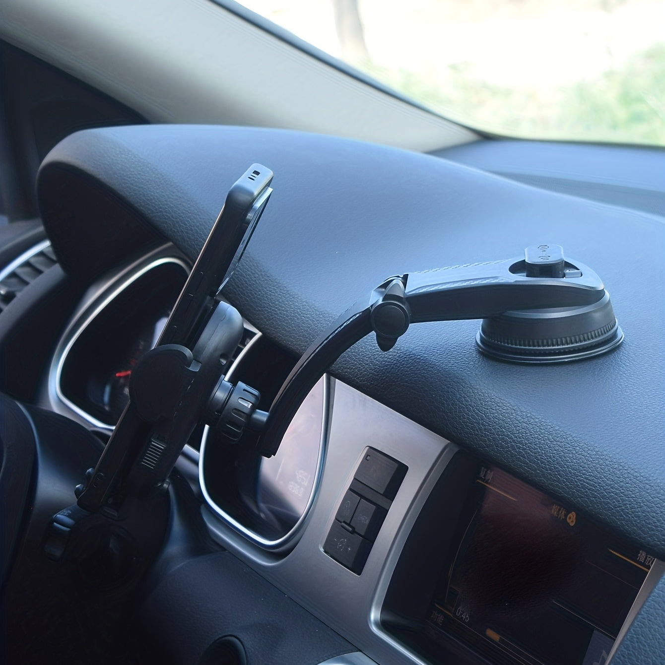 Car Phone Holder Dashboard Mount Suction Cup Support for In-Car Use