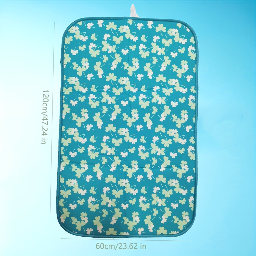Foldable Portable Thickened Ironing Board Pad for Household Use Heat Protection