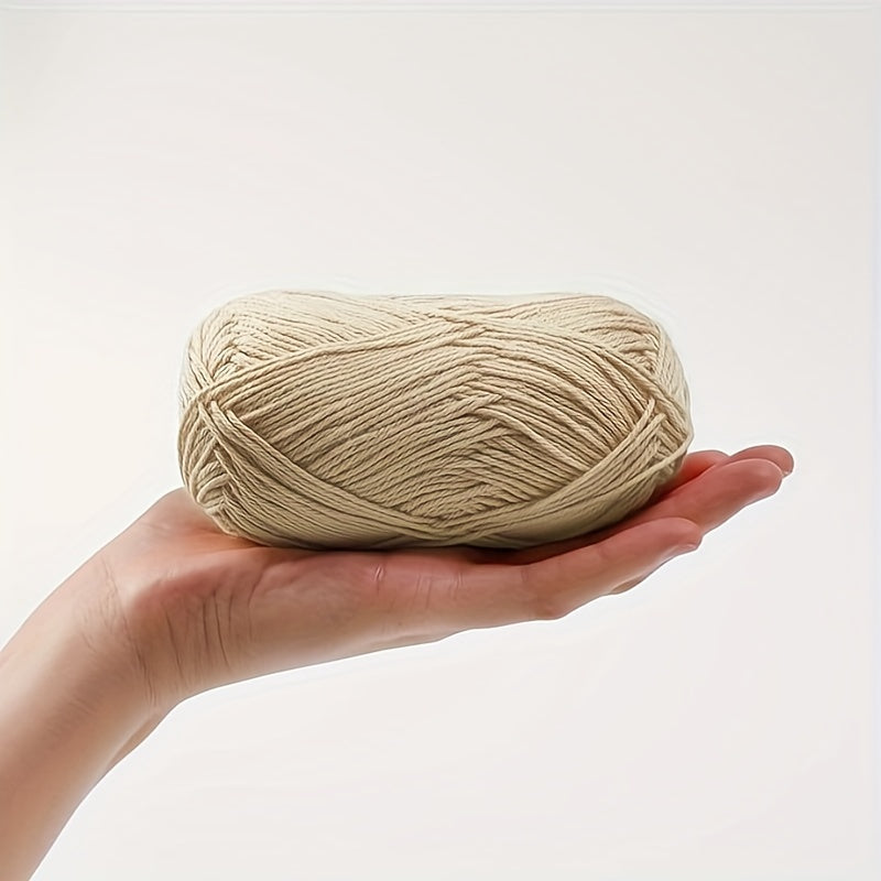 Morandi Color Yarn Set with 4 Strands 50g for Crochet Projects Blanket Clothes Tote Bag Slippers