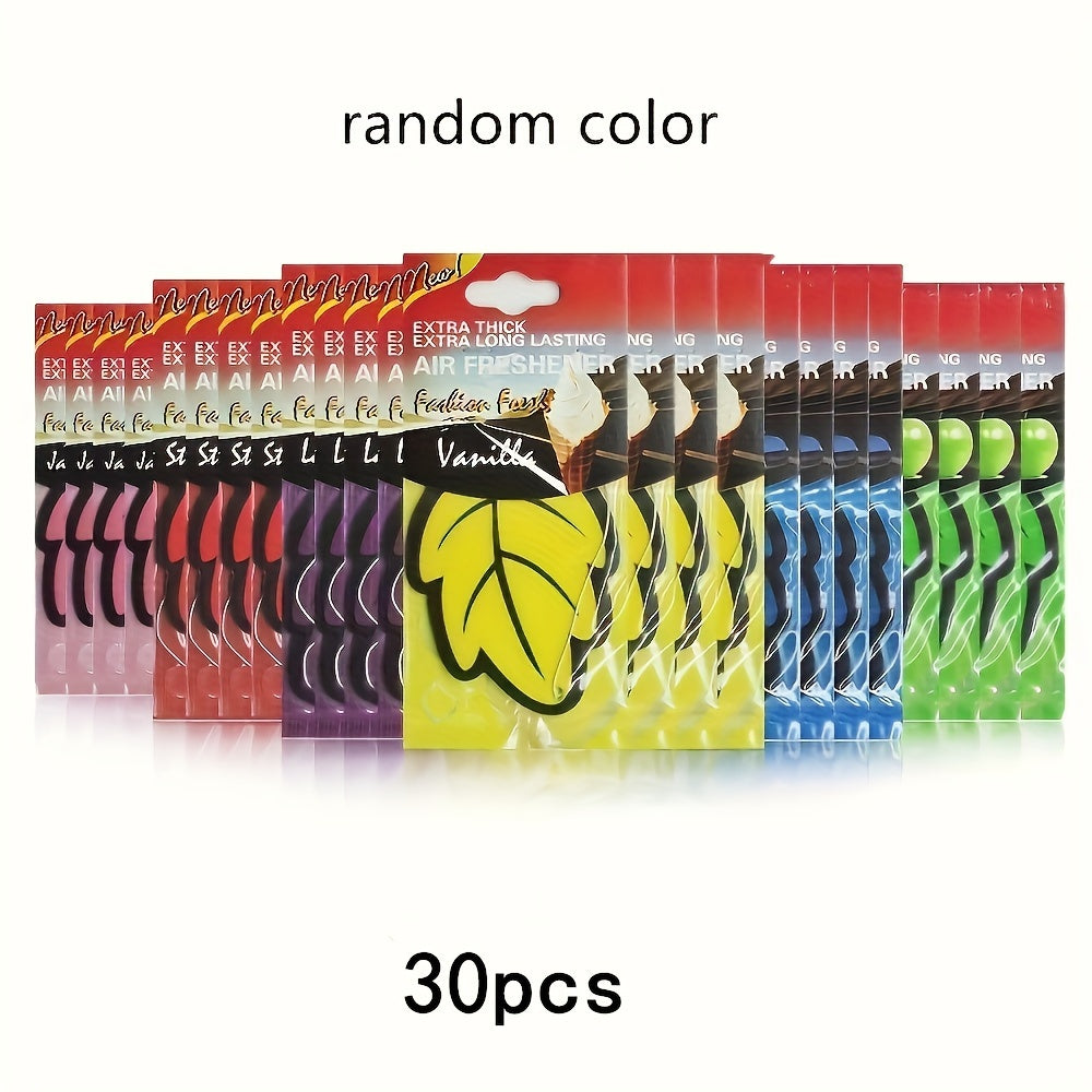 Juego de ambientadores para coche 2/6/12/24 piezas accesorios de interior con fragancia