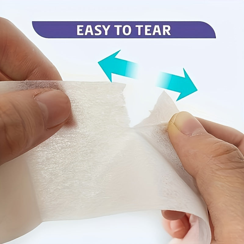 Полуролик ультратонкой клейкой ленты дышащая, гипоаллергенная, из нетканого материала