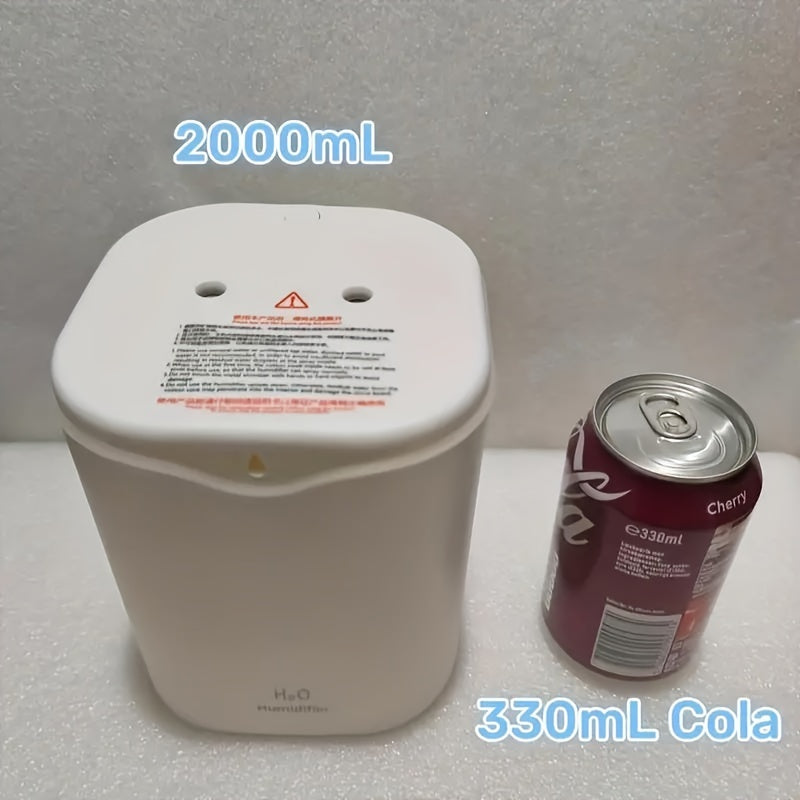 Portativ namlik oshirgich Soundwave texnologiyasi bilan, katta sig'im, ikki tomonlama bug'