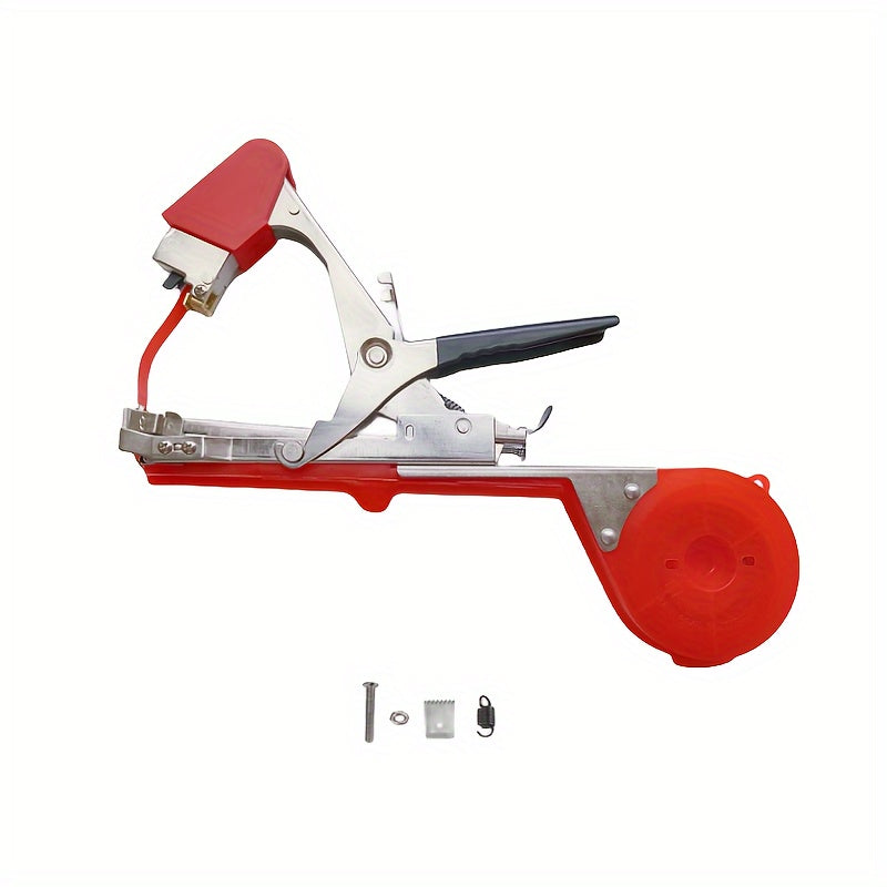 Plant Tying Machine Tool for Grapes Raspberries Tomatoes Vine Vegetables with Tapes Staples Replacement Blades