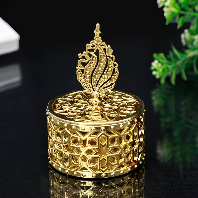 Golden Butterfly Theme Plastic Gift Box with Lid for Weddings and Parties