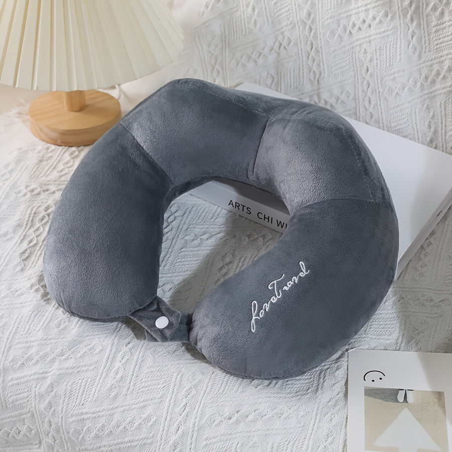 Travel Pillow U Shape Neck Support for Plane Train Car Travel Comfort